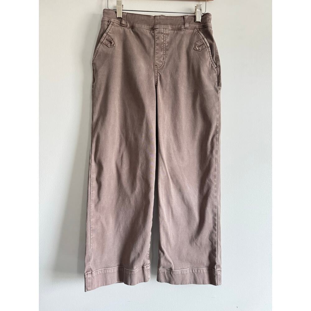 SPANX Straight Leg Pants in Taupe